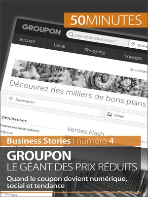 cover image of Groupon le géant des prix réduits